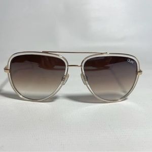 Quay Australia All In Aviator Sunglasses